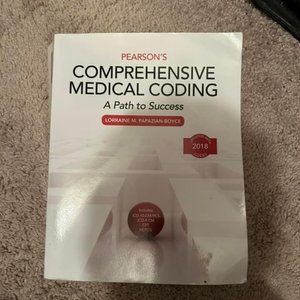 Pearson's Comprehensive Medical Coding college textbook